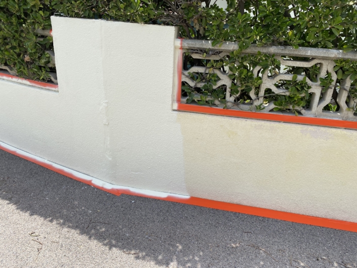 Peinture de façade
