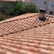 Nettoyage de toiture artisan couvreur WB toit concept Le Soler
